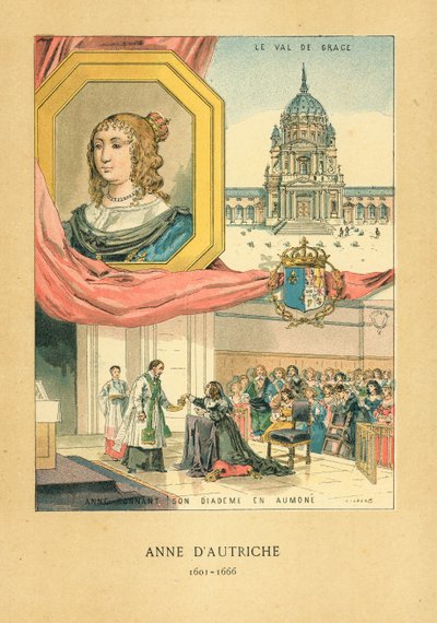 Anne of Austria by French School